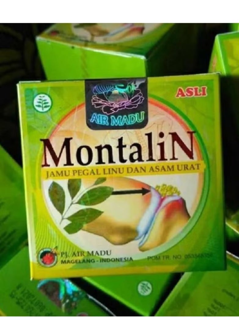 Montalin Jamu Pegal Linu Dan Asam Urat